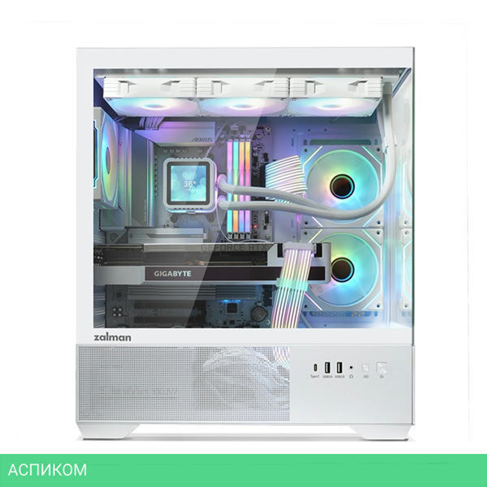 Корпус Zalman Chronix без БП White