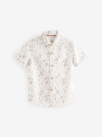 Рубашка и галстук-бабочка в комплекте для мальчика Next E32-655, Кремовый