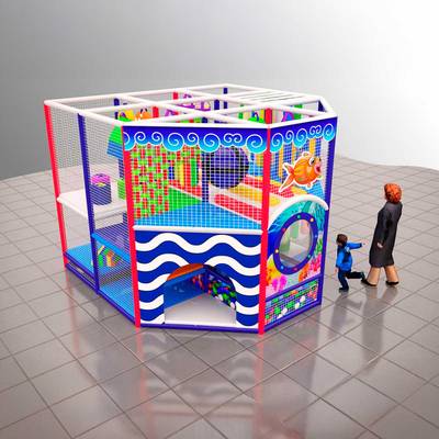 Детский игровой лабиринт «Рыбкино царство»