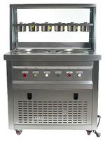 Фризер для жареного мороженого Foodatlas KCB-2Y (контейнеры, 2 компрессора)