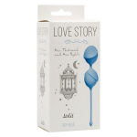 Вагинальные шарики 3,7см Lola Games Love Story One Thousand and One Nights Sky Blue 3004-04Lola