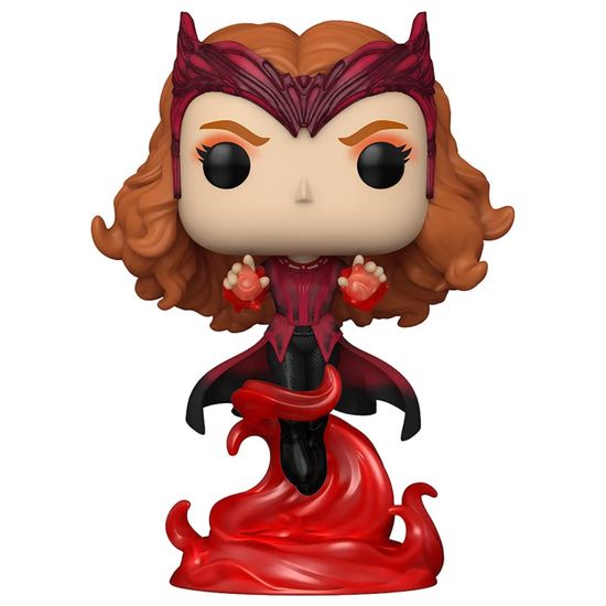 Фигурка Funko POP! Bobble Marvel Doctor Strange in the MoM Scarlet Witch (Exc) (1034) 62816 / Фигурка Фанко ПОП! по мотивам фильма "Доктор Стрэндж: В мультивселенной безумия", Алая ведьма