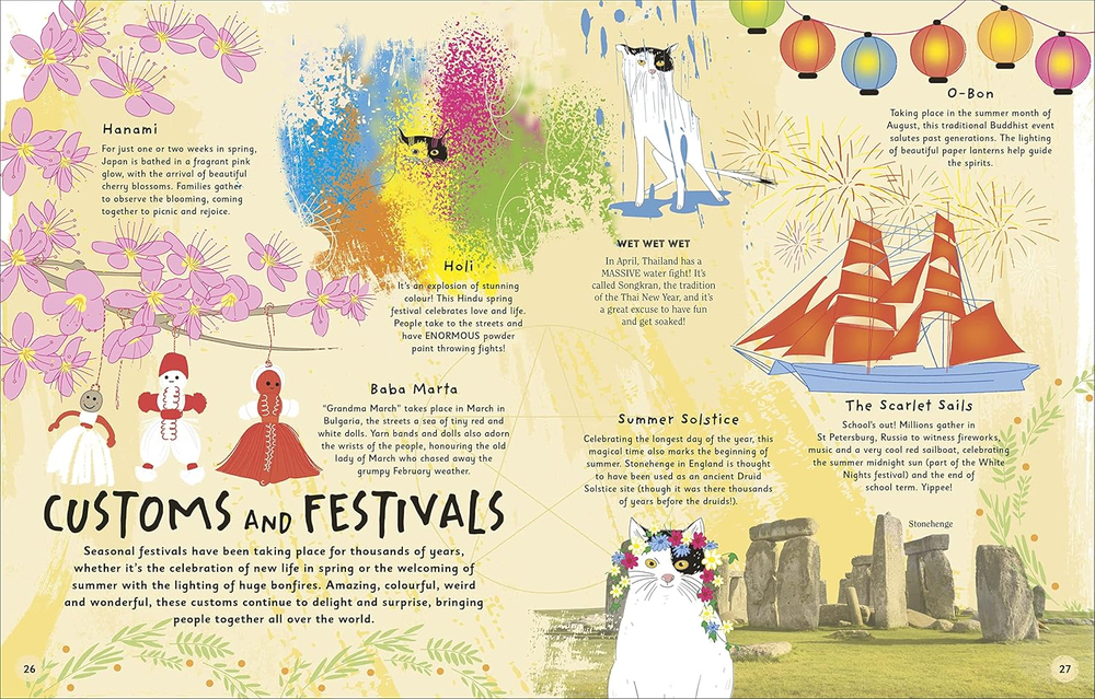 The Magic of Seasons: A Fascinating Guide to Seasons Around the World Hardcover