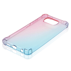 Чехол ROSCO для Poco X3 NFC;Poco X3 Pro оптом (арт. XM-PX3-HARD-TPU-PINK-BLUE)