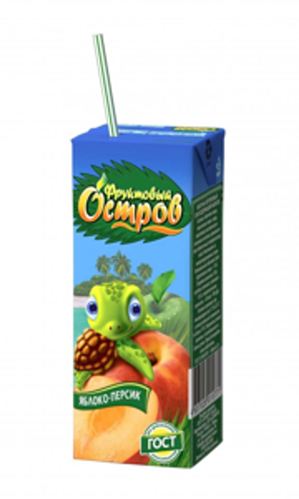Фруктовый Остров 0,2/27 ЯБЛОКО-ПЕРСИК