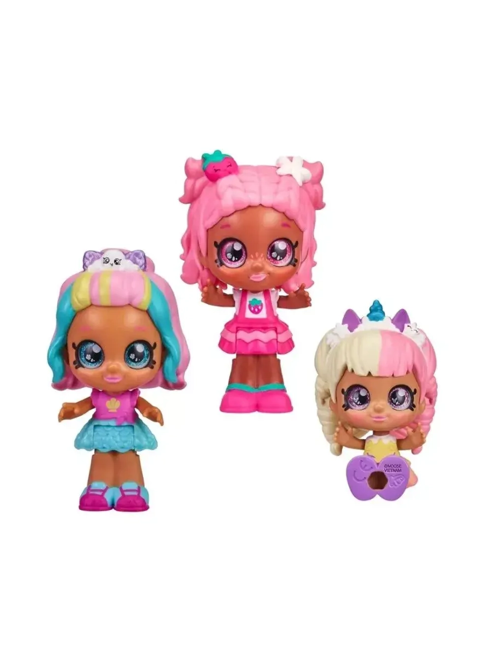 Набор из 3 мини-кукол Kindi Kids 39763