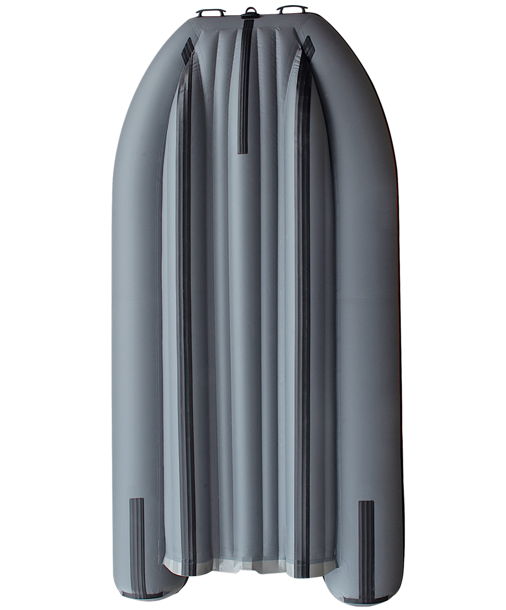 Лодка ПВХ Angler Reef Тритон S-Max 370FiND с интегрированным фальшбортом -