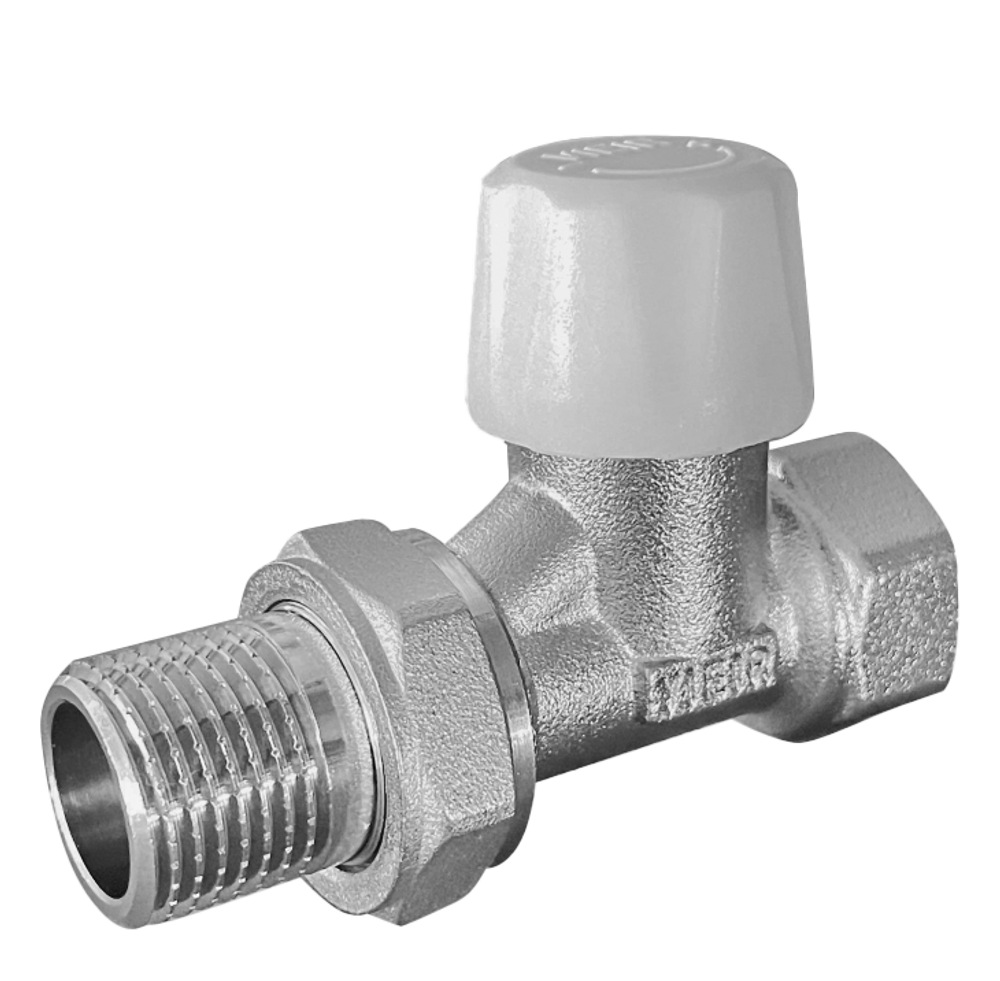 Вентиль для радиатора ПРЯМОЙ НИЖ. 3/4  ViEiR  (80/10шт)