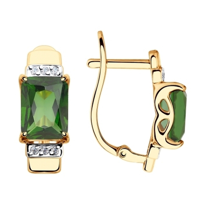 Серьги Au 585 (725838)