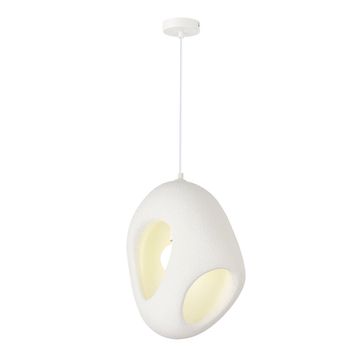 SL1522.543.01 Светильник подвесной ST-Luce белый/белый E27 1*60W WABI SABI