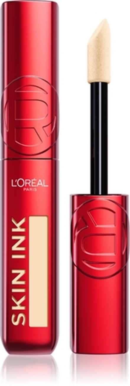 L’Oreal Paris Infaillible Skin Ink - Тональный крем-консилер 2 в 1 оттенок 100, 15 ml