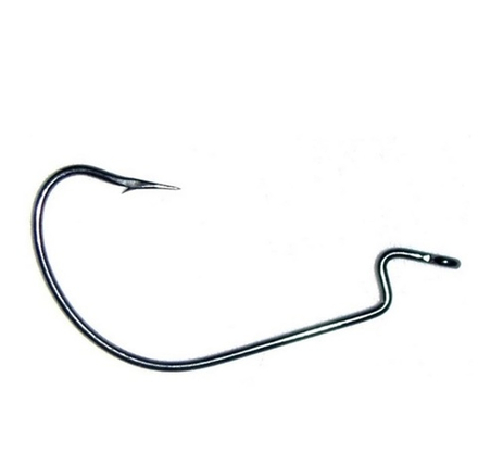 Крючок FISH (офсет) WORM, №4/0 покрытие BN (5шт)
