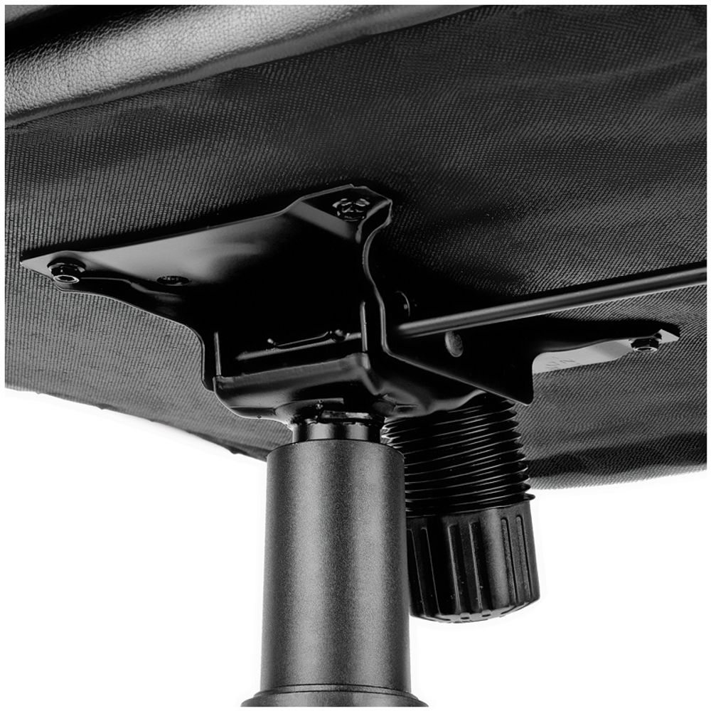 Кресло руководителя Helmi HL-E08 "Receipt", экокожа черная