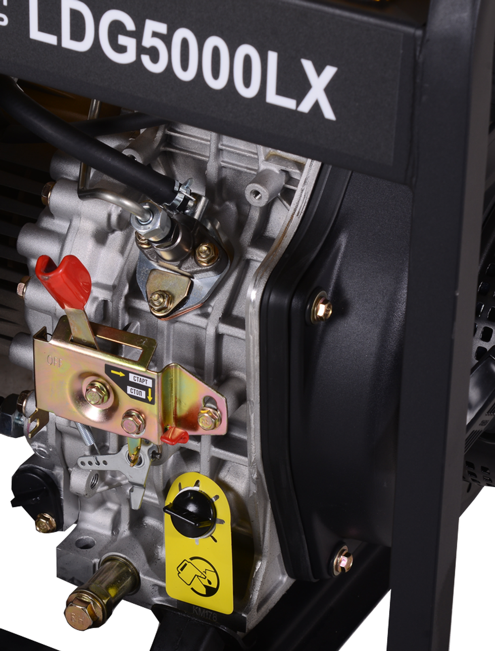 Электрогенератор дизельный LDG 5000LX Huter