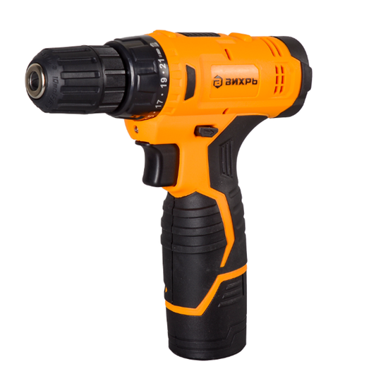 Аккумуляторный дрель-шуруповерт "ВИХРЬ" ДА-12-1