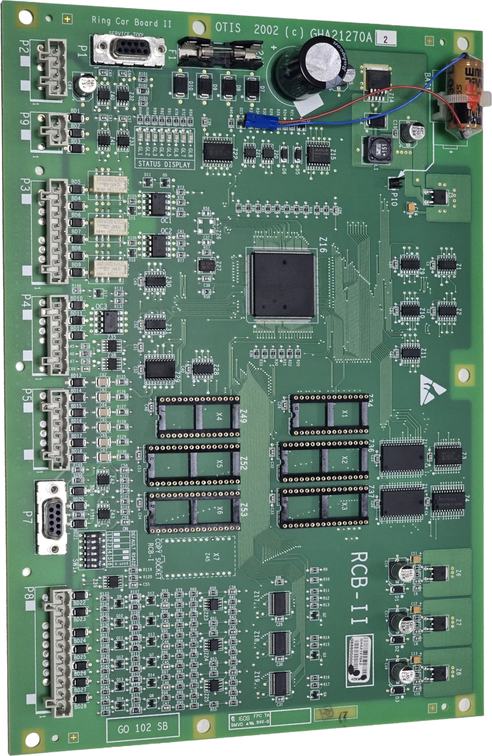 Плата контроллера RCB II (тип A1) XIZI OTIS.