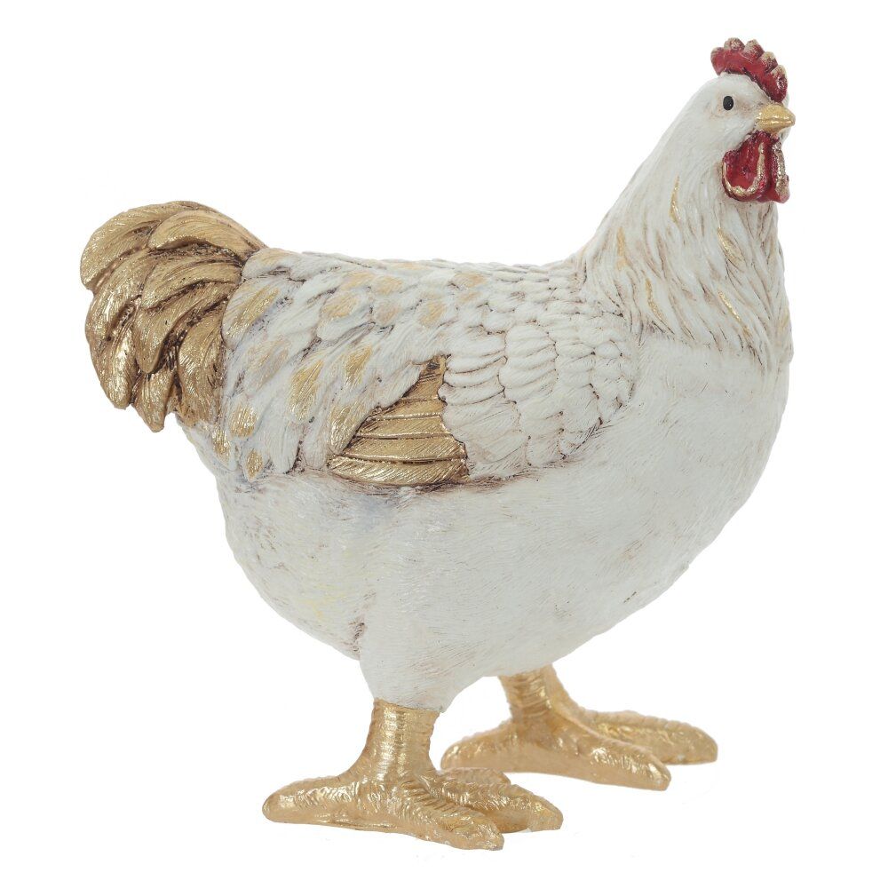GAEM Фигурка декоративная "Петух/Курица" (блок 2шт), L18 W9,5 H20 см, 2в.