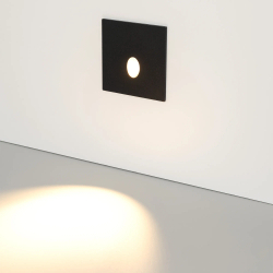 Светильник LT-GAP-S70x70-3W Warm3000 (BK, 30deg, 230V) (Arlight, IP65 Металл, 3 года) 031167