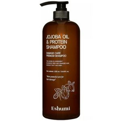 Eshumi шампунь для поврежденных волос с Маслом Жожоба и Протеином, 1020 мл