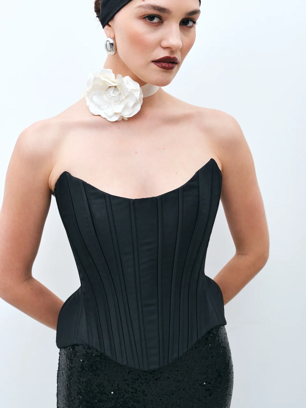 Корсет с бочками