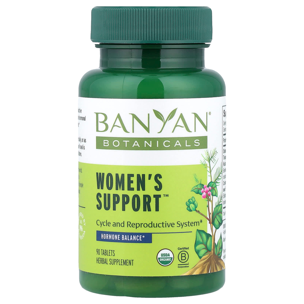 Banyan Botanicals, Women's Support™, 90 таблеток