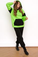 Костюм Лайм (черный/лайм) К11-47 Nikol