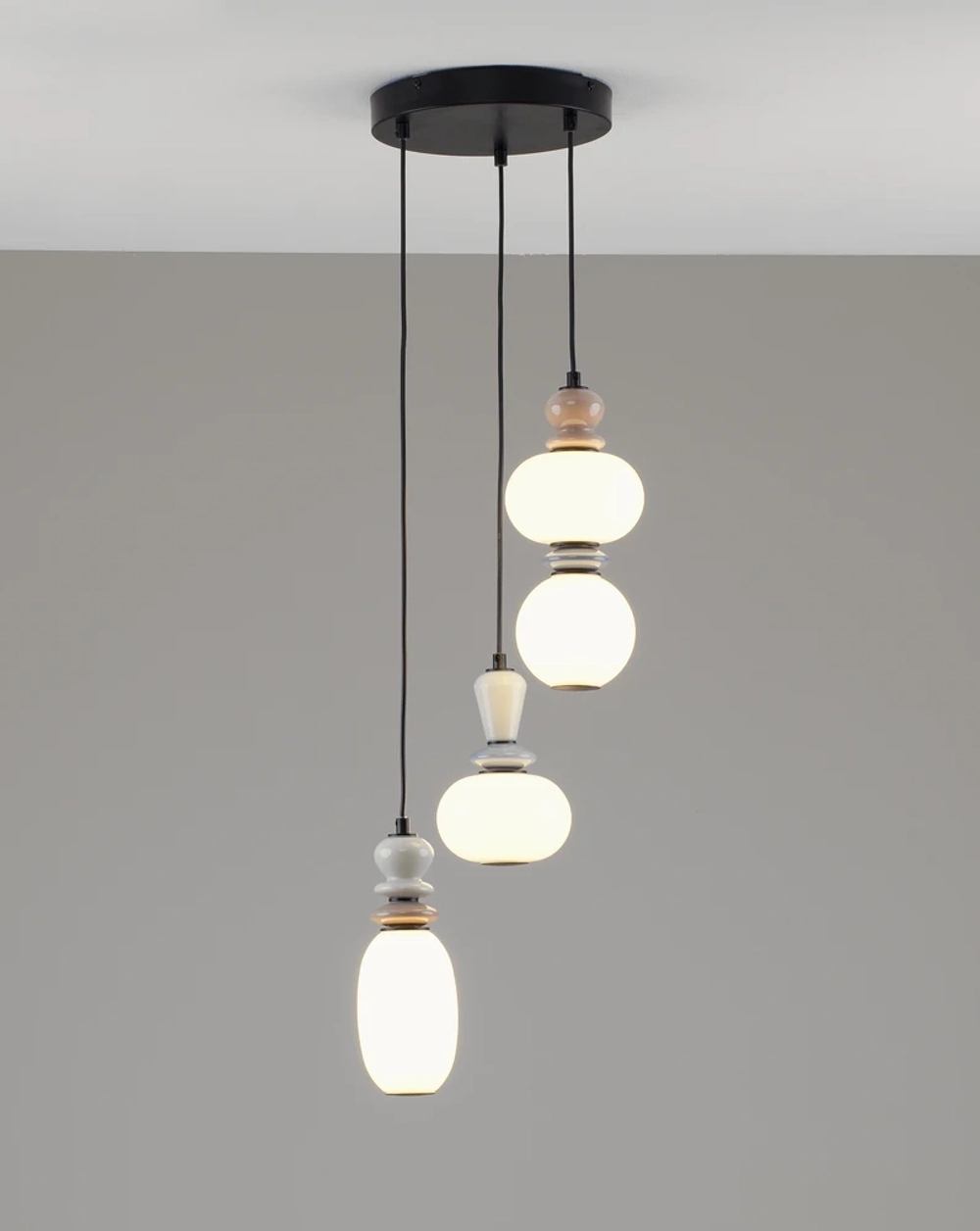 Подвесная люстра Moderli GLAZE V11702-PL