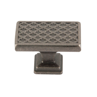 Ручка мебельная кнопка EDSON 7001 ANTIQUE SILVER/40