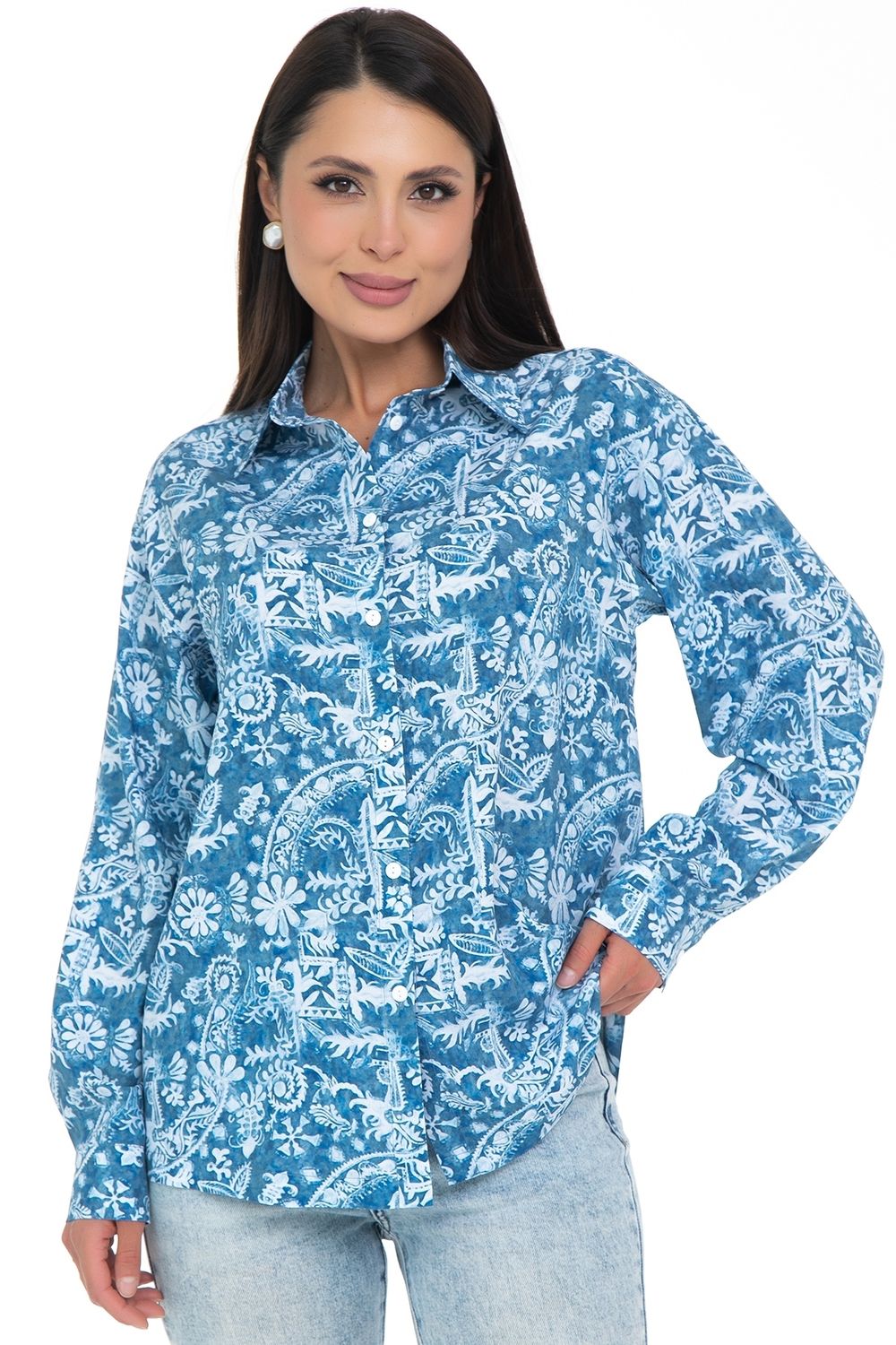 Рубашка Отличная Хит (голубой) Diolche