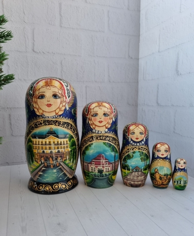 Матрёшка 5м 18см Петергоф