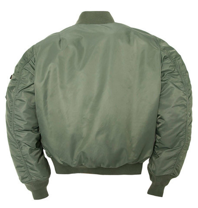Куртка Бомбер - MA-1 Flight Jacket (олива - s.green)