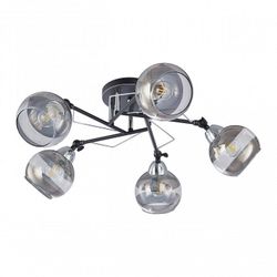 Потолочная люстра Arte Milano AMALFI-323685 323685/5B BK+CR