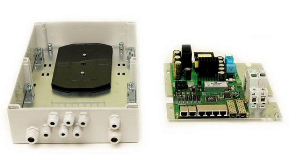 Коммутатор TFortis PSW-2G 6F+