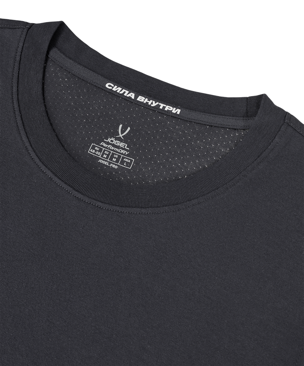 Майка тренировочная JÖGEL DIVISION PerFormDRY Training CVC 98, темно-серый