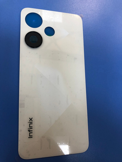 Задняя крышка для Infinix Hot 30i (X669) белая, Оригинал