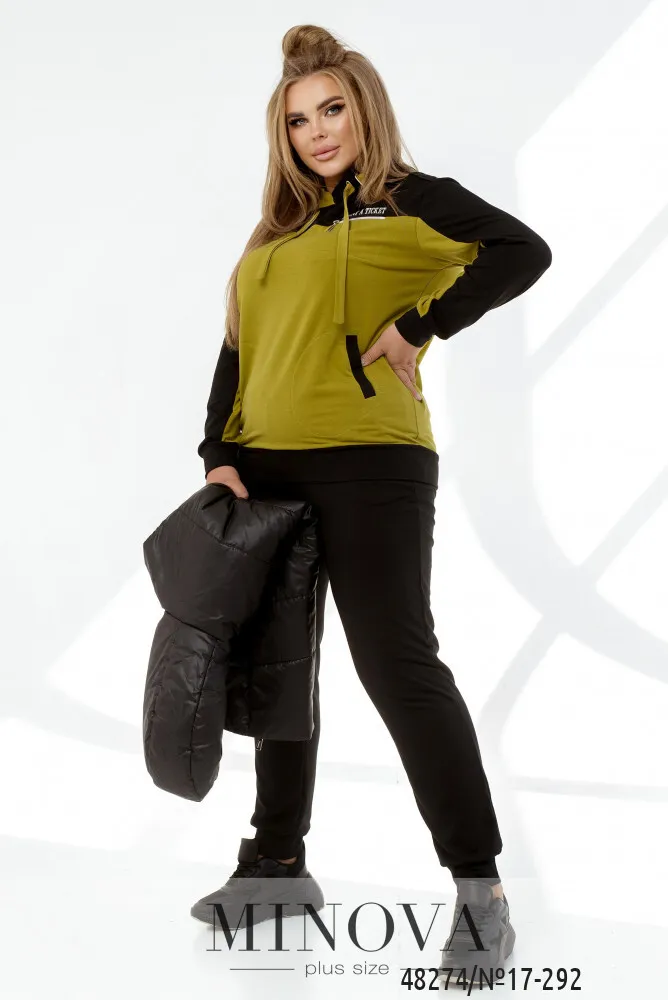 Костюм 17-292-лайм Minova