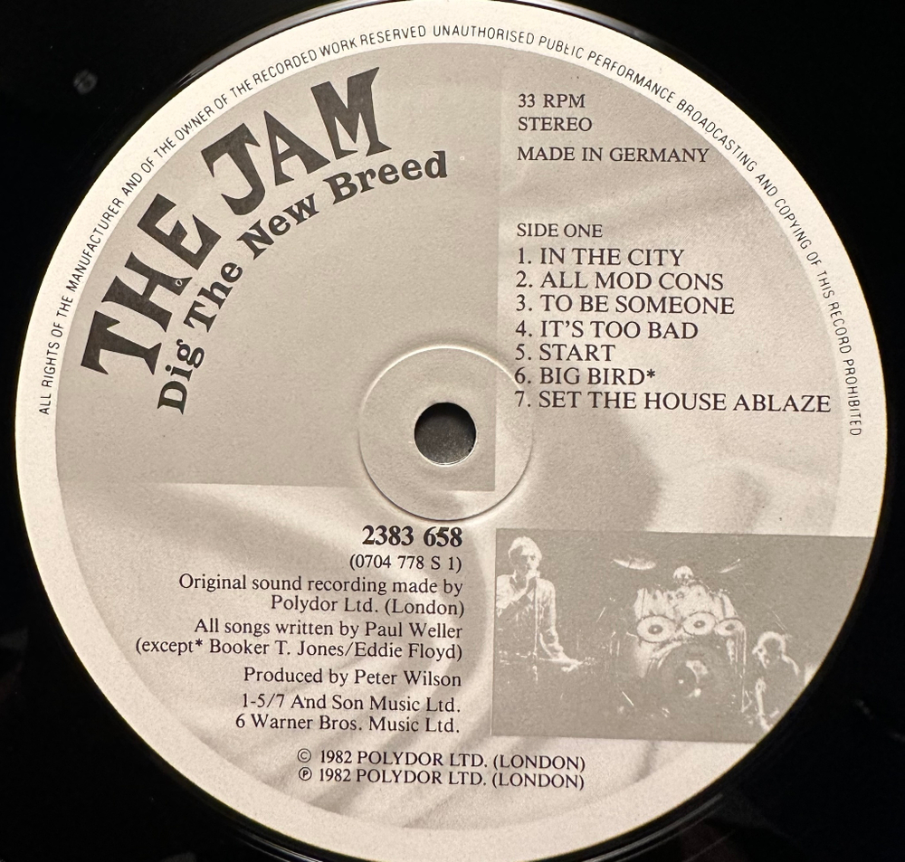 The Jam - Dig The New Breed (Германия 1982г.)