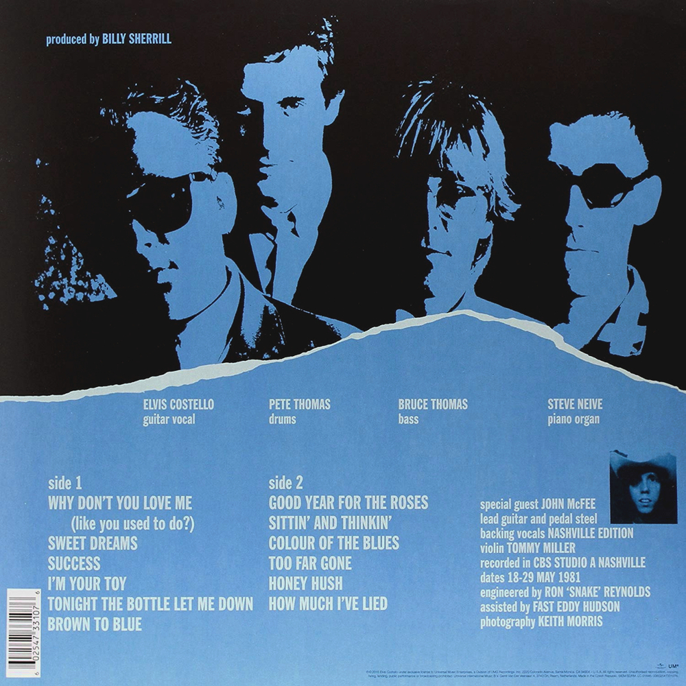 Elvis Costello & The Attractions / Almost Blue (LP)