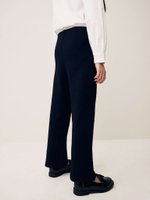 Брюки школьные без застежки для девочки Next Q76-874, 2 шт., Черный