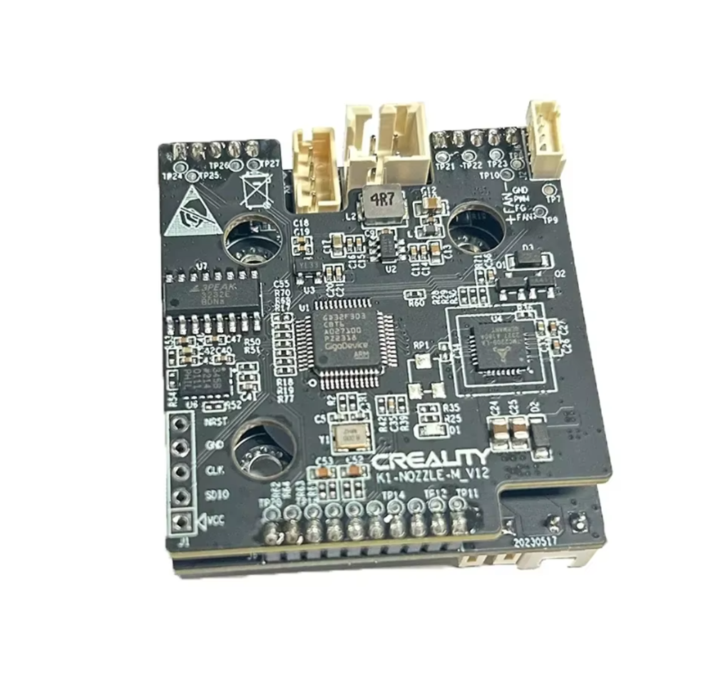 Плата коммутации для 3D-принтера Creality PCBA_G_K1-MAX K1_T9_GD32F303CBT6 NOZZLE-C-V13