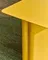 Журнальный столик Arvin 42x42х45 см, желтый металл