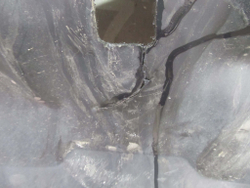 Юбка заднего бампера Honda CR-V 3 (RE) 09-12 Б/У Оригинал 71501swazz00