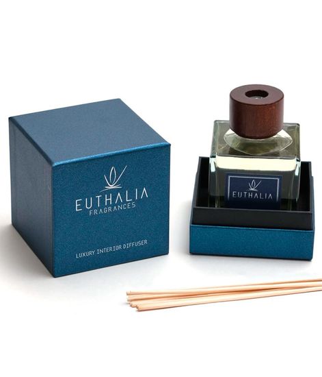 Lait de coton, ароматический диффузор с палочками, Euthalia Fragrances