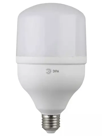 Лампочка светодиодная промышленная ЭРА LED E27/E40 50 Вт T100 колокол 4000К нейтральный белый свет 1 штука