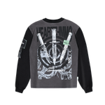 «Knives Out» Faded Longleeve