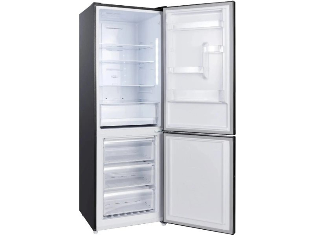 Холодильник Evelux FS 2201 DXN черная сталь