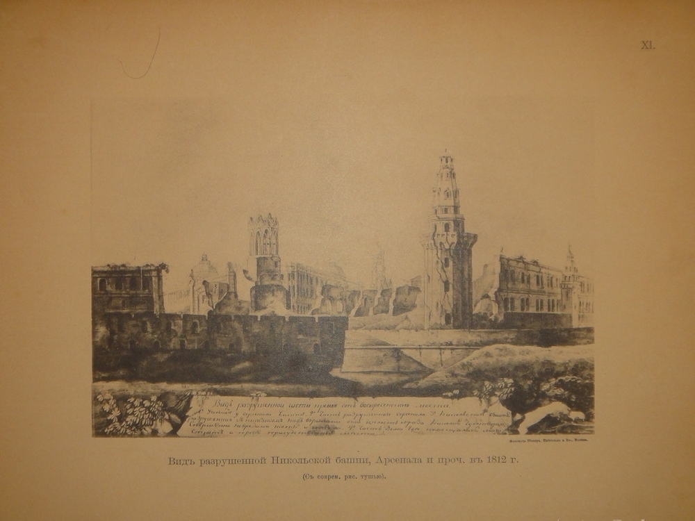 "История города Москвы + Альбом старинных видов Московского Кремля". И.Е.Забелин. 1905г.