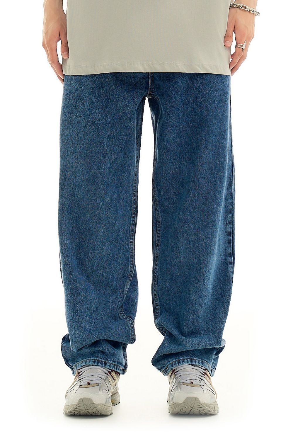 Джинсы Issaya Loose Fit Heavyweight  Blue Ice Wash