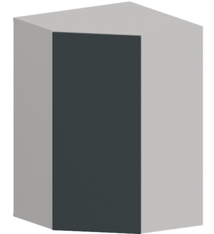 Кухня Модуль ШВУ 599 Графит / Бирюзовая мята