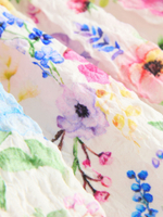 Платье для девочки Next AC9-265, Молочный, Розовый, Синий